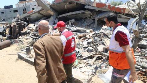 The Red Crescent Egypt provided an ideal model in assisting Gaza
