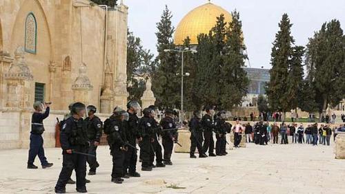 Dozens of settlers break into the AlAqsa Mosque