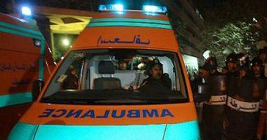 8 people including 3 children were injured in a collision in Kafr El Sheikh
