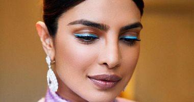 Eye makeup on Prianca Chopra for bold views
