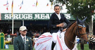 Why was Sameh paint from an equestrian mission at the Tokyo Olympics
