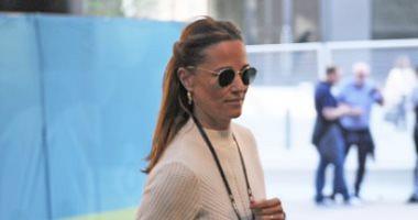 Pepa Middleton in elegant and simple views at Wembley Stadium for Euro 2020