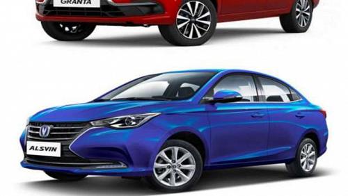 The cheapest two sedan cars 2022 Lada Granta and Shangan Alasven Compare before buying