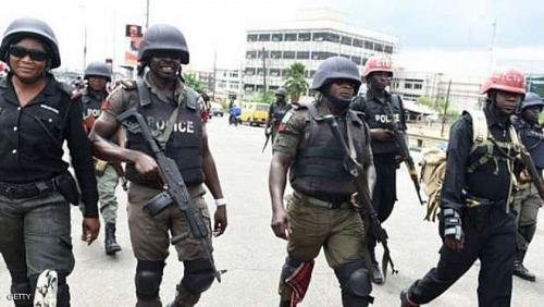 Five of Nigerian police were killed in an armed attack south of the country