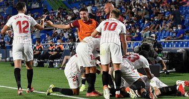Seville snatch a fatal victory from Khitavi and leads Spanish league video