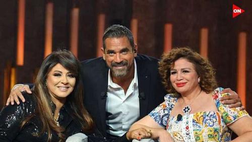 Elham Shaheen and Hala Sedaki in the hospitality of Prince Karara with Sahranin
