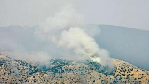 URGENT Israeli occupation artillery bombings south of Lebanon