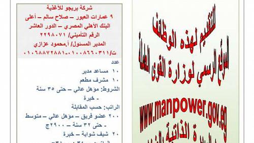 Manpower announces the provision of posts by 12 provinces of salaries up to 9 thousand pounds