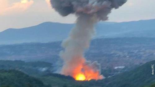 During the current month a strong explosion shook facilities at the Serbian manufacturer