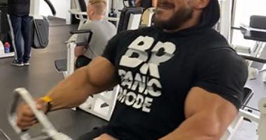 Long live O Monach Beige Rami prepares for arduous exercises for Mister Olympia 2021 video and photos