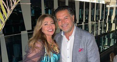 Laila Alawi celebrates Raghebs birthday with a group of photos with stars