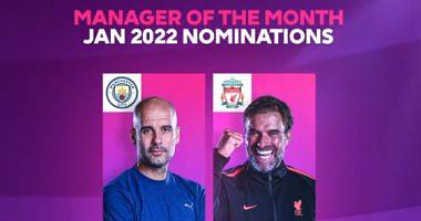 Club competes with Guardiola on January coach award in English league