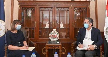 Minister of Tourism and Antiquities receives the United Nations Resident Coordinator in Egypt