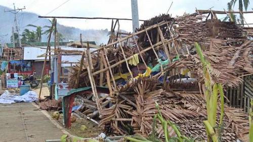 Typhoon Philippines high fortunes of victims and appeals for water and food