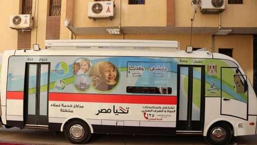 Mobile customer service dates for water and villages in Sharqia
