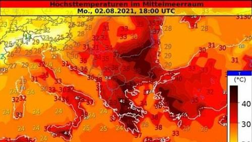 Meteorology warns of high heat in the Mediterranean region