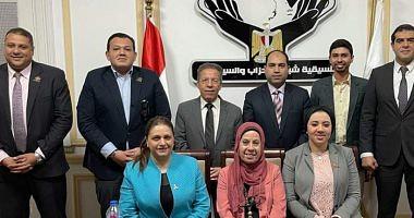 The coordination deputies of the youth of the parties meet a delegation of the union of doctors