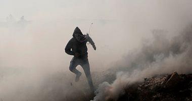 37 Palestinians were shot and gas during confrontations with the occupation south of Nablus