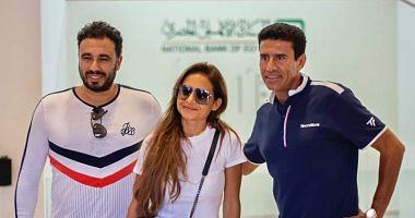 The latest appearance of Nelly cream and Hasham Ashour with their wedding approaches