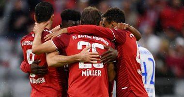 Summary and goals of Bayern vs Herta Berlin in the Bundesliga