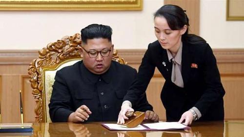 North Korean leader sister proposal for the end of the war is a good idea