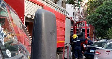Control of a fire in drug in Dokki
