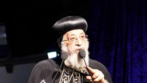 URGENT Pope Tawadros congratulates the Sisi president to receive the leader