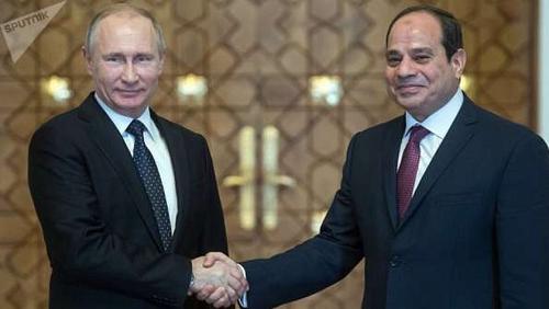 Putin congratulates Sisi on the occasion of the July 23 revolution