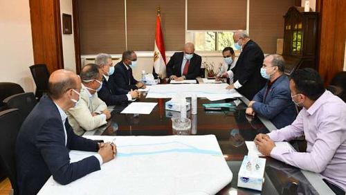 Minister of Housing follows the position of the implementation of the renewal of drinking water networks in Cairo