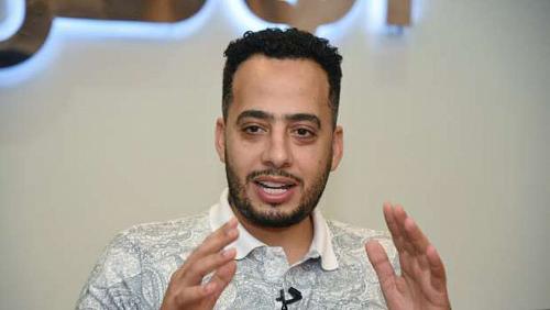 Essam Al Sakka after Trend Scene Green Heart Director Practical Farah Photos