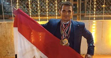 The son of Sohag defeated poliomyelitis with medals in power games and Egypts dream