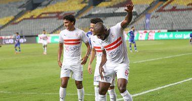 The story of the goal of Casuno leads Zamalek to beat Ahli 2 1