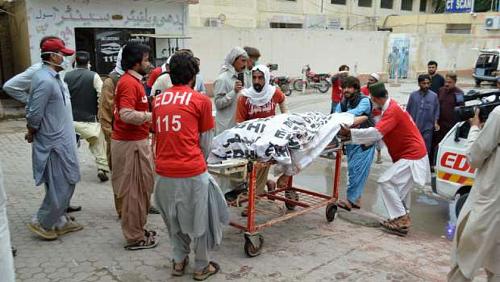 The collapse of a coal mine in Pakistan and killed and injured 6 workers