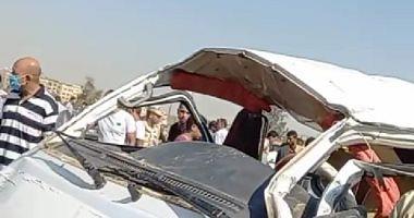 7 people injured in a car collision accident in a cafe in Balq Dakrour