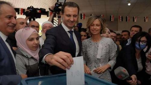 Bashar alAssad victory in Syrian presidential elections 2021