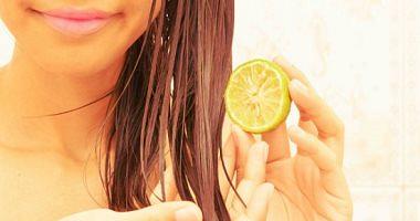 Lemon is the best way to keep your hair saves you from the crust and strength