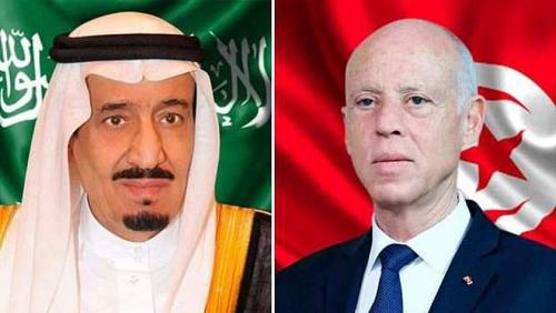 Details of the Saudi monarch with Tunisian president political support and health assistance