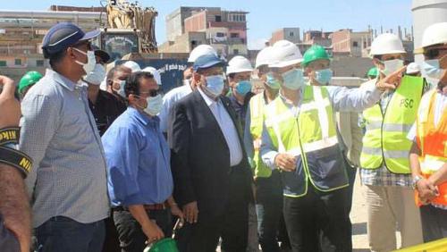Drinking water officials are inspecting the East Purifier in Alexandria