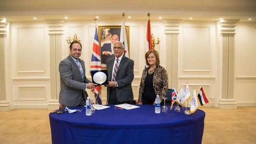 Protocol of cooperation between the British University and the Cairo University Forum
