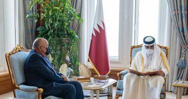 Egyptian Foreign Minister President Sisi calls on Emir of Qatar to visit Egypt as soon as possible
