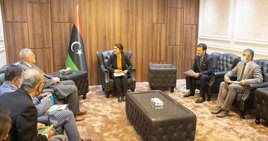 AlManqoush and Kubisch in crowning the committee of 5 + 5 works by reunification of the Libyan army