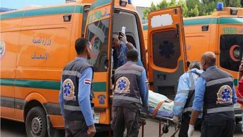 4 people injured in a collision accident in Cairo Ismailia Sahrawi