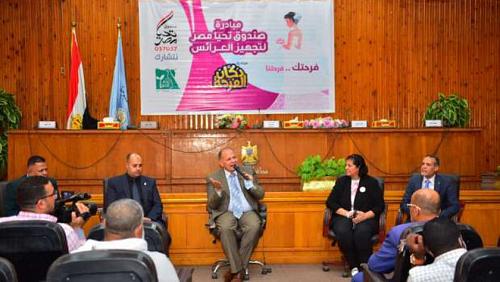 Long live Egypt delivers marriage equipment for 20 first girl care in Assiut