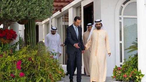 Syrian presidency publishes video and pictures visit Bashar alAssad to the UAE