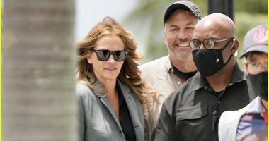 George Clone and Julia Roberts arrive Australia to shoot a film Ticket to paradise
