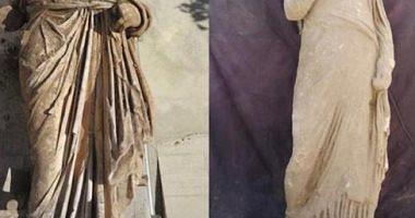 Greek statue was found 1800 years old in Turkey
