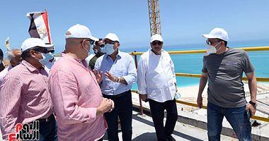 An inspection tour of the Prime Minister in the new Alamein city pictures