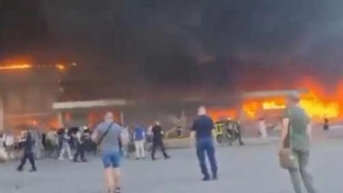 Explosions shaking Zaburigia and Ukrainian official targeting infrastructure