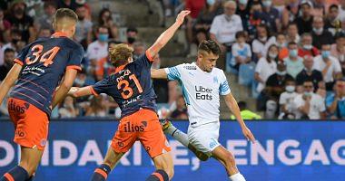 Marseille turns his delay in front of Montpellier to win three in the French league