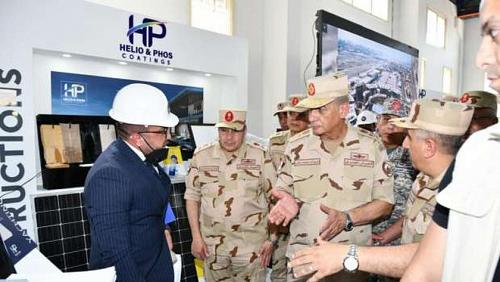 Urgent Minister of Defense witnesses the leadership centers project for the Engineering Authority Sharaf 3